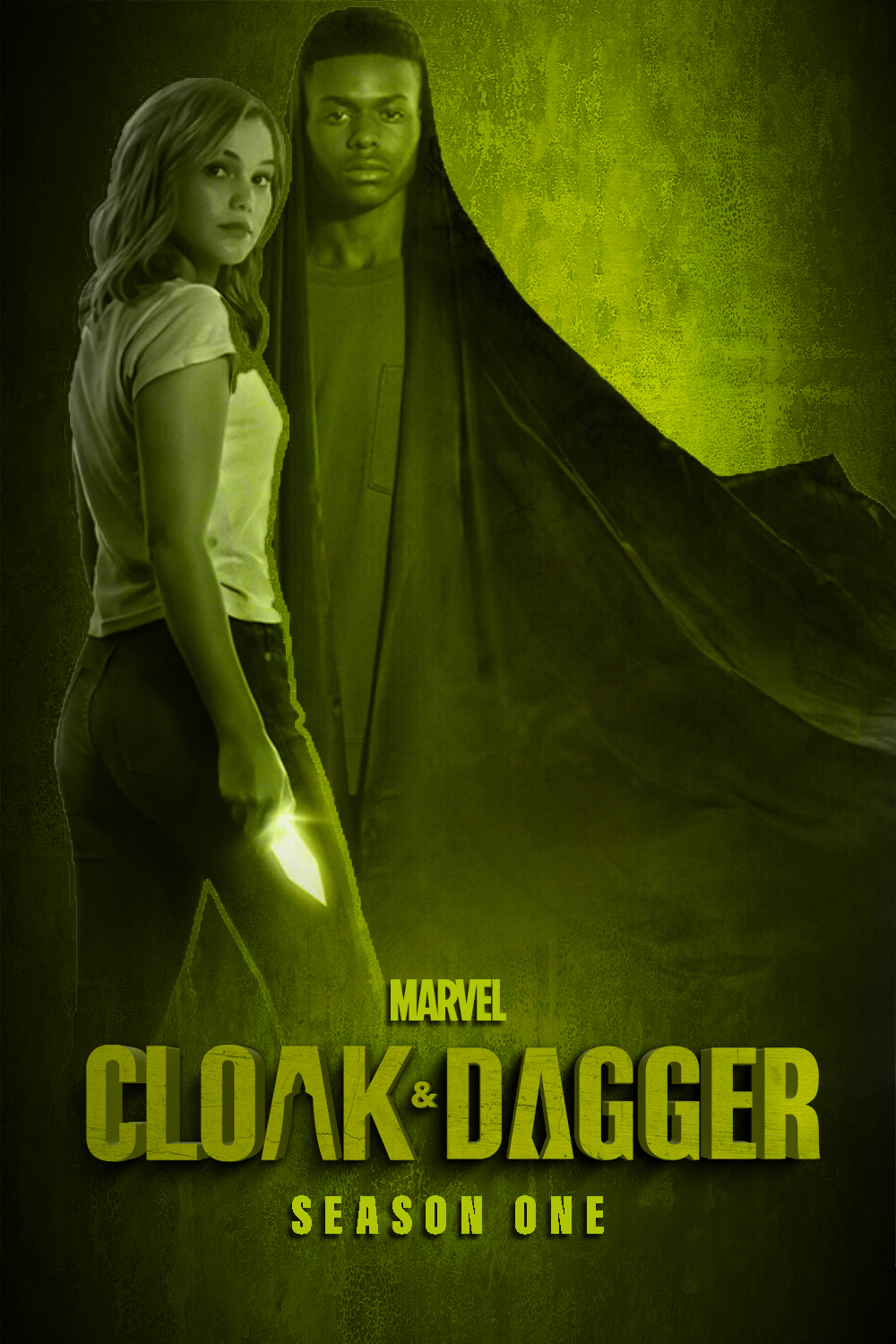 Marvel's Cloak & Dagger - Season 1 (2018) 24x36 Poster - Complete First Season