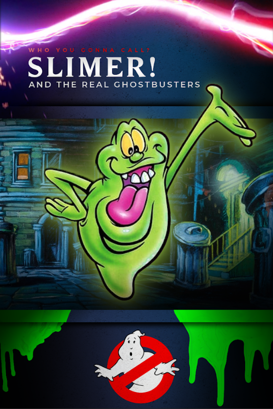 Slimer! and the Real Ghostbusters 1988 TV Show Poster 24x36 - Animated Series