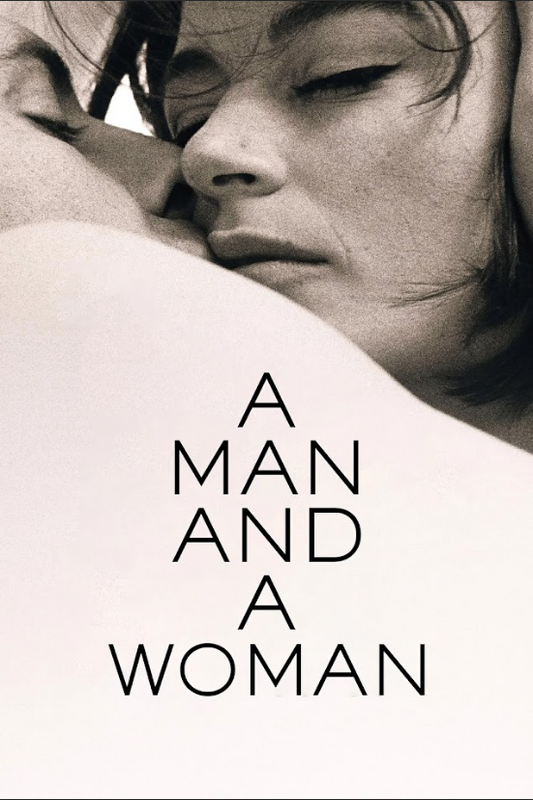 A Man and a Woman (1966) Movie Poster - 24x36 Inches | French Classic Romance