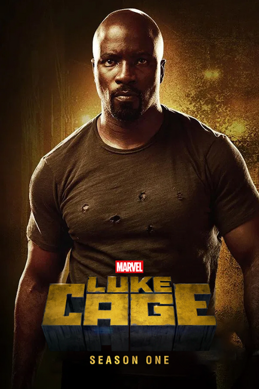 Marvel's Luke Cage (2016) - Season 1 Poster 24x36 Superhero Action, Gritty Stree