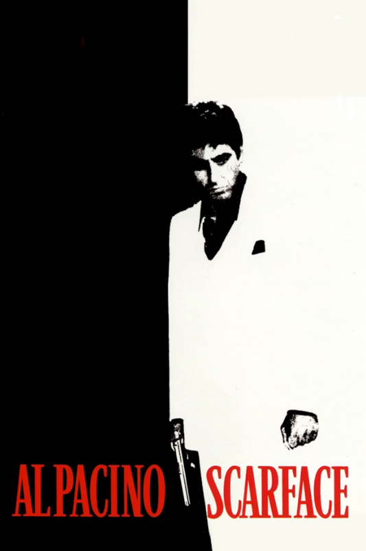 Scarface 1983 Poster 24x36 - Al Pacino - Iconic Crime Film - Classic Gangster - PosterFire.com