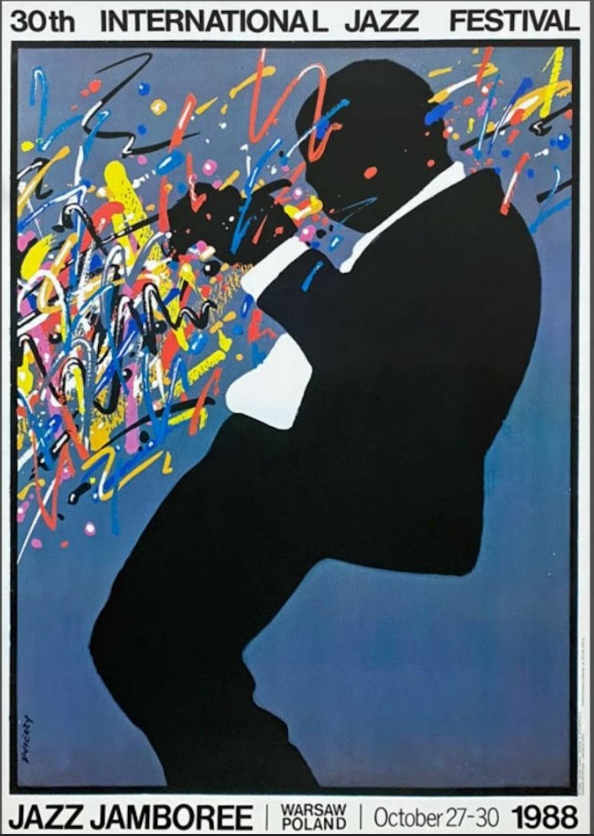 1988 30th International Jazz Festival Poster 24x36 - Milestone Event, Classic Ar - PosterFire.com