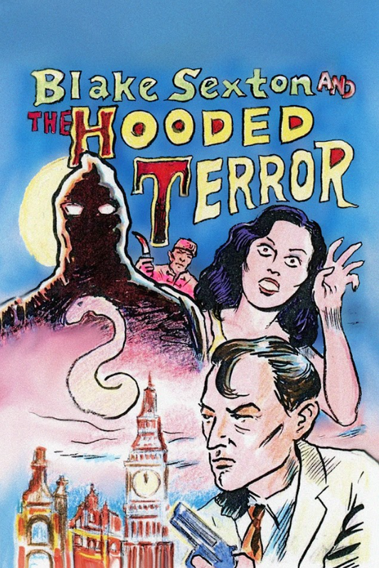 Sexton Blake and the Hooded Terror 1938 Poster 24x36 - Classic Mystery Adventure - PosterFire.com