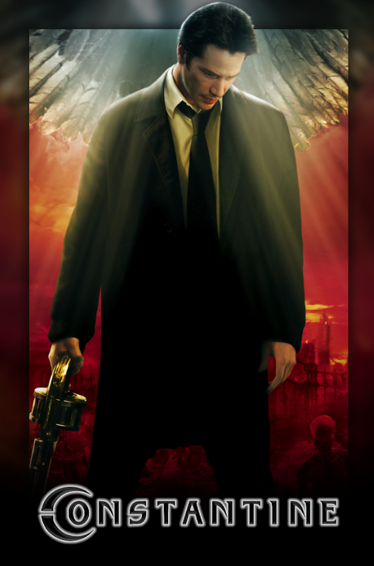 Constantine 2005 Poster 24x36 - Keanu Reeves, Supernatural Action, DC Comics - PosterFire.com