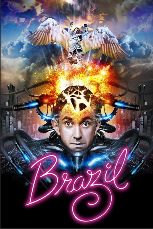 Brazil 1985 Poster 24x36 Terry Gilliam Sci-Fi Fantasy Classic Art - PosterFire.com