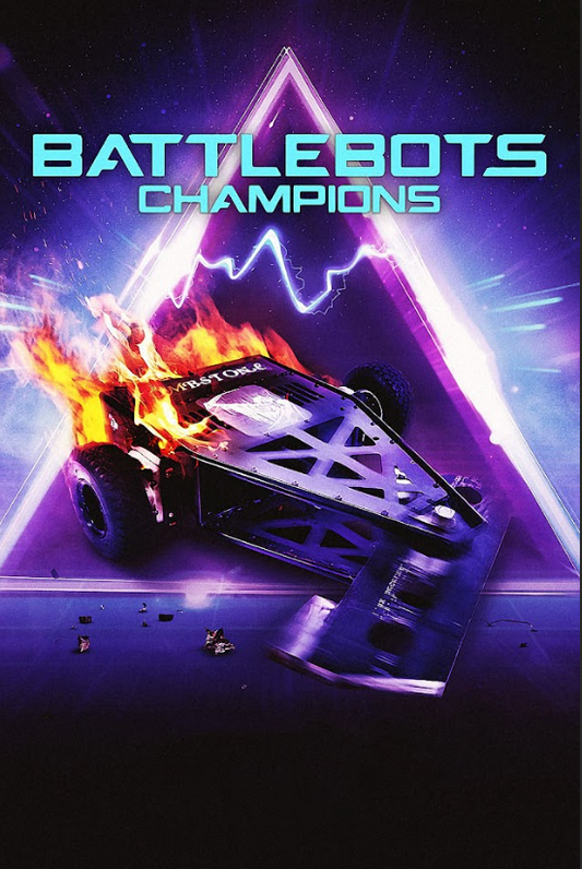 BattleBots: Champions (2022) 24x36 Poster - Robot Combat, Championship Series