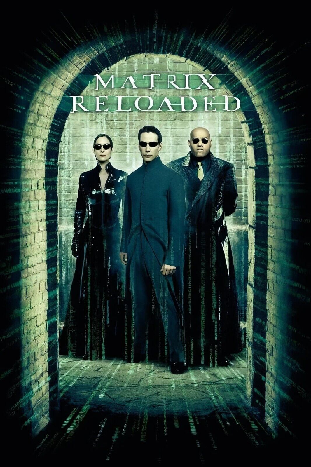 The Matrix Reloaded Poster 24x36 - Neo Returns, 2003, 4K Ultra HD! Keanu Reeves