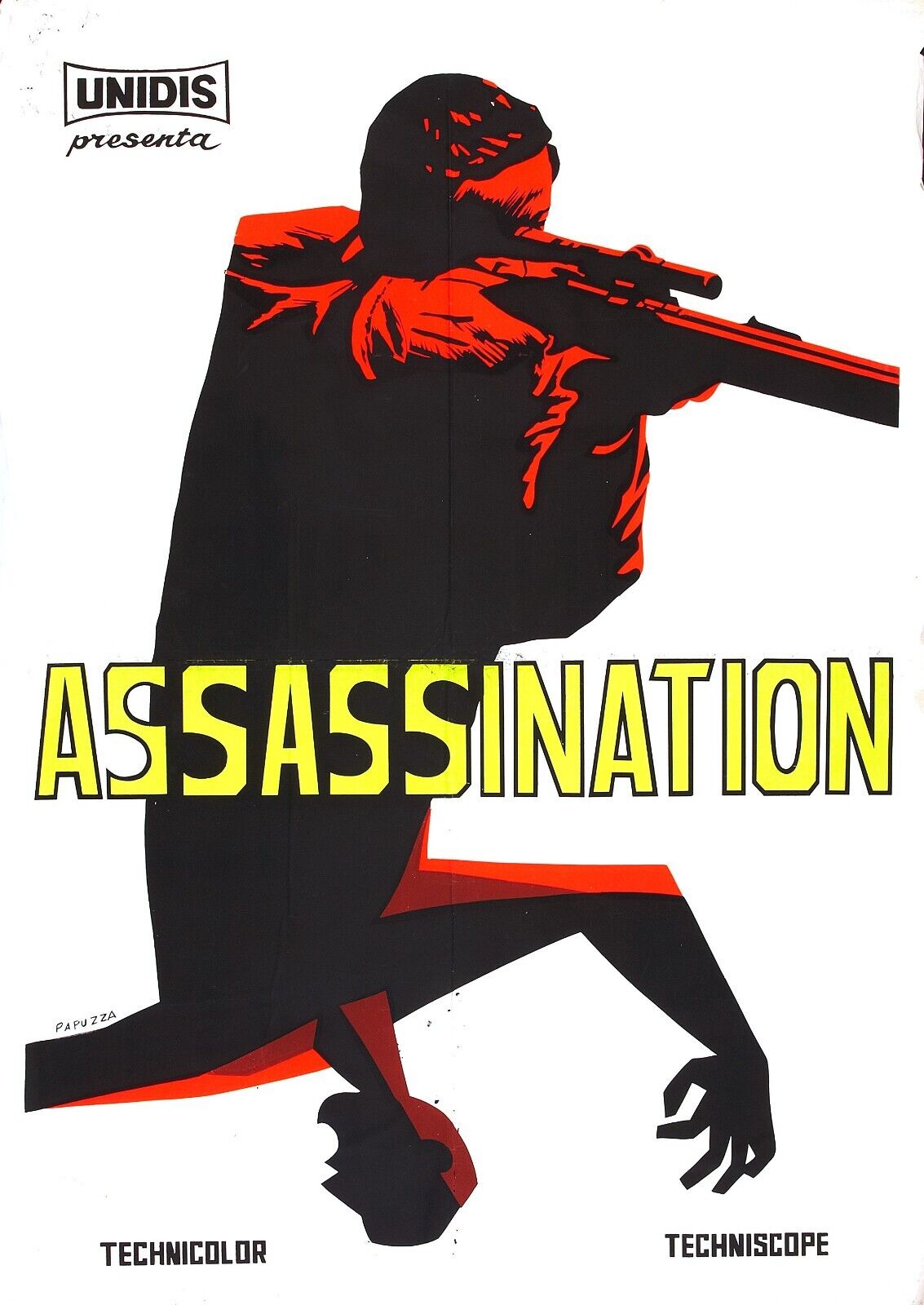 Assassination Conspiracy Silent Shadows - Vintage Movie Poster - PosterFire.com