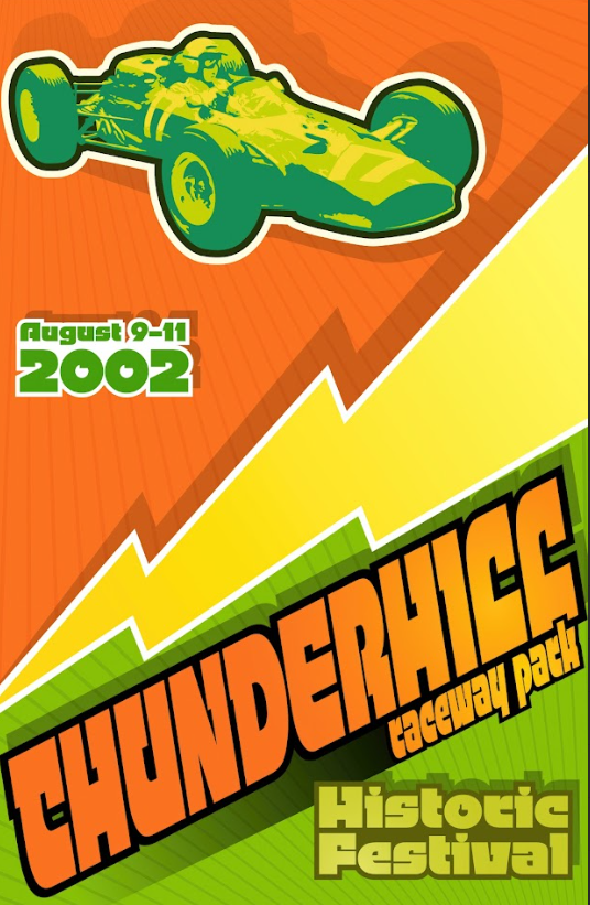 2002 Car Racing Poster 24x36 – Modern Motorsport Art, Racing Event Memorabilia - PosterFire.com