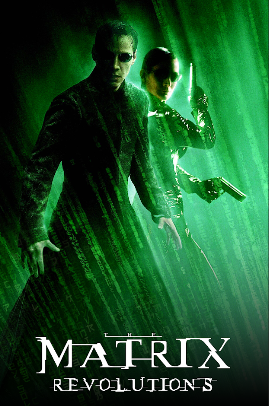 The Matrix Revolutions 2003 Movie Poster 24x36 Keanu Reeves Sci-Fi Action Finale - PosterFire.com