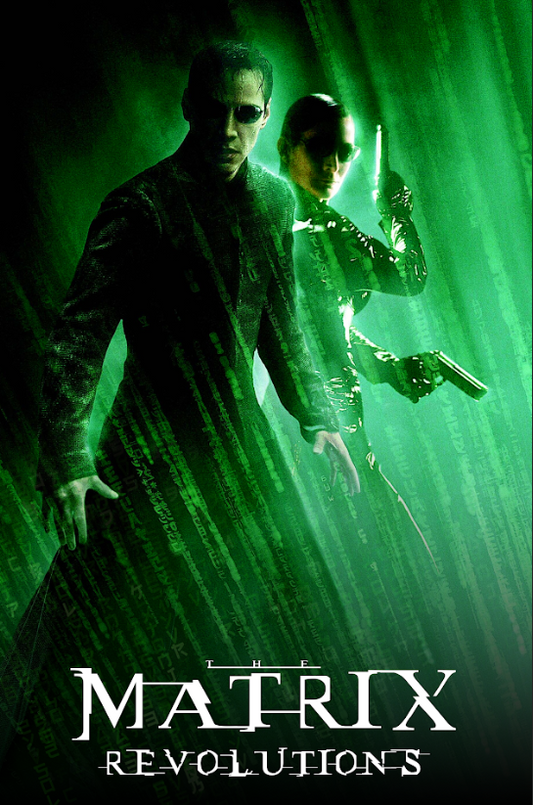 The Matrix Revolutions 2003 Movie Poster 24x36 Keanu Reeves Sci-Fi Action Finale - PosterFire.com