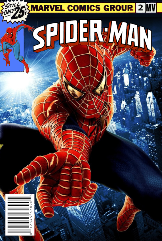 Spider-Man 2 2004 Movie Poster 24x36 Tobey Maguire Superhero Action Classic - PosterFire.com