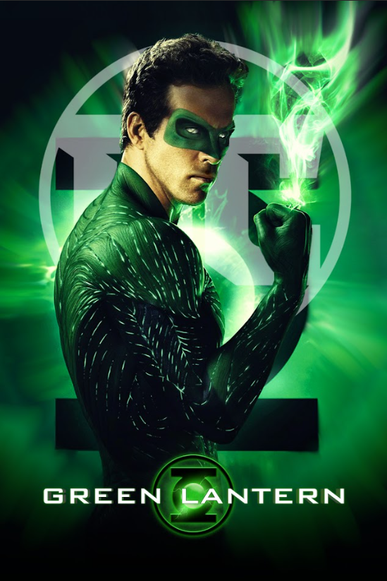 Green Lantern (2011) Poster 24x36 – Iconic DC Comics Art, Superhero Movie Decor - PosterFire.com