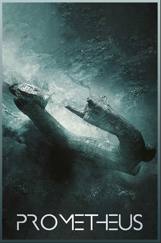 Prometheus (2012) Poster 24x36 Sci-Fi Thriller Alien Origins with Noomi Rapace - PosterFire.com