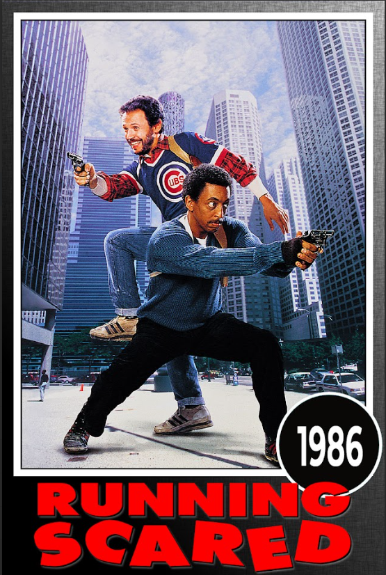 Running Scared 1986 Movie Poster 24x36 - Gregory Hines Action Comedy