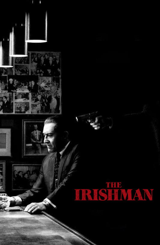 The Irishman (2019) 24x36 Movie Poster, Robert De Niro, Joe Pesci, Al Pacino