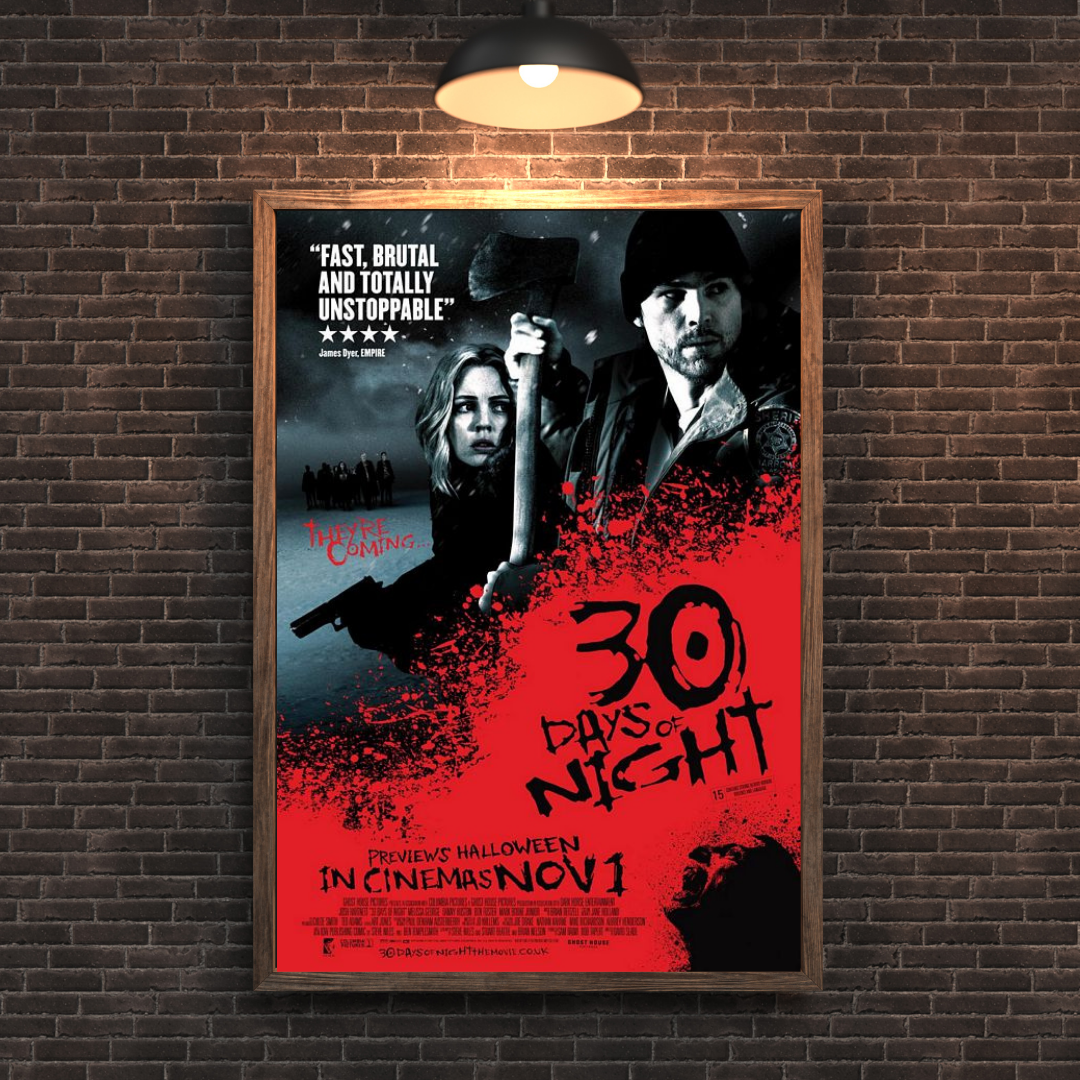 Frostbitten Terror 30 Days of Night Movie Poster - PosterFire.com