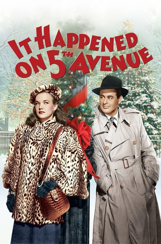 It Happened on Fifth Avenue 1947 Movie Poster 24x36 - Holiday Comedy, Classic - PosterFire.com