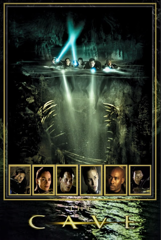 The Cave 2005 Poster 24x36 - Horror Adventure Thriller Underground Monster Film - PosterFire.com