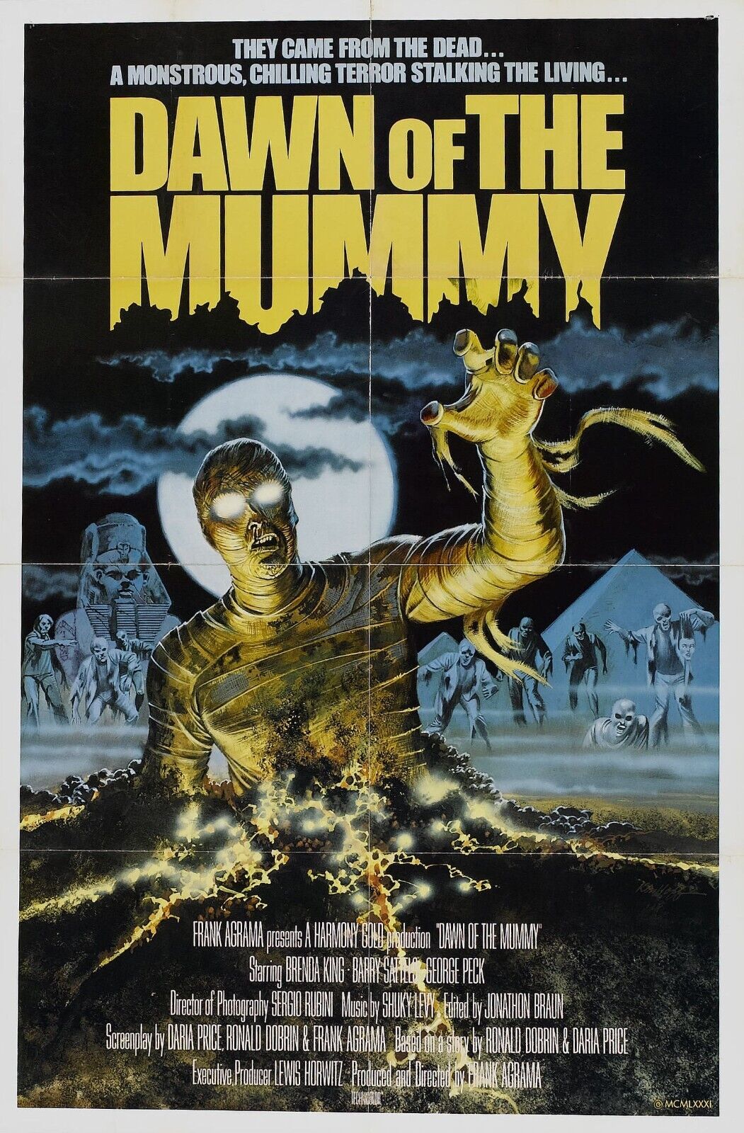 Awakening of the Undead Dawn of the Mummy Movie Poster