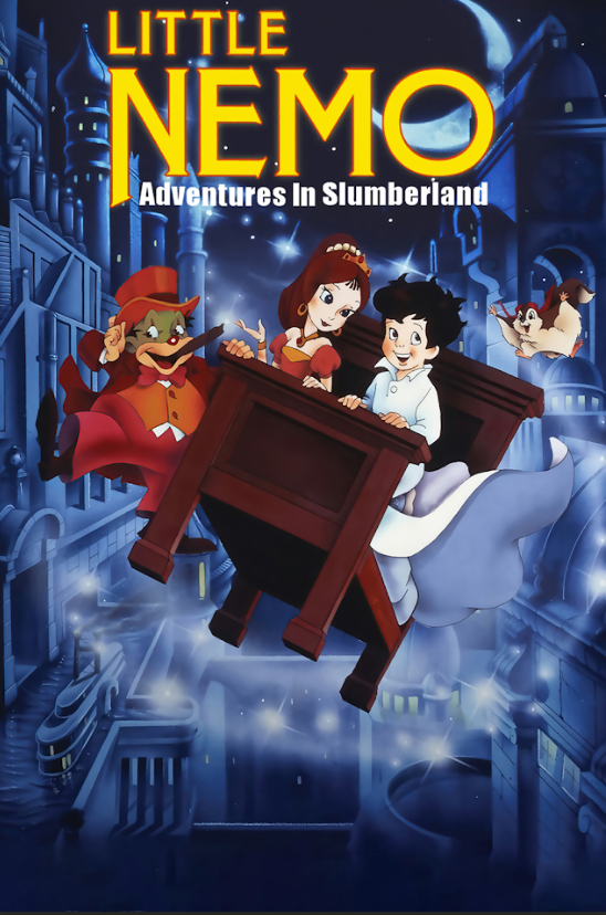 Little Nemo: Adventures in Slumberland 1989 Poster 24x36 - Animated Fantasy