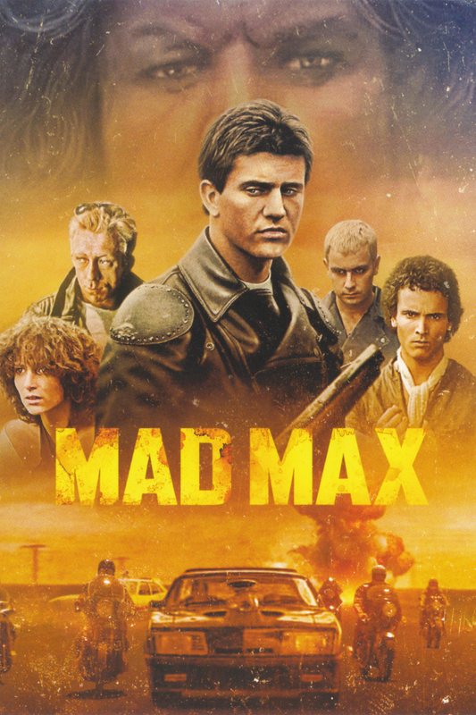 Mad Max 1979 24x36 Poster Post-Apocalyptic Action Mel Gibson Classic Film - PosterFire.com