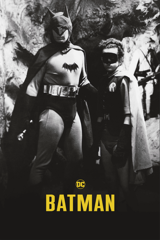 Batman 1943 Poster 24x36 Classic Serial Batman & Robin Vintage Movie Art