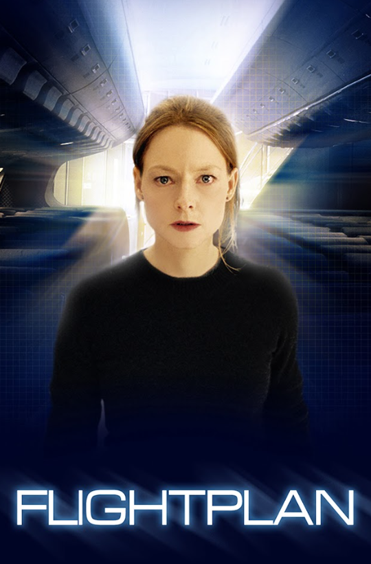 Flightplan (2005) 24x36 Movie Poster, Jodie Foster, Thriller Mystery, Rare - PosterFire.com