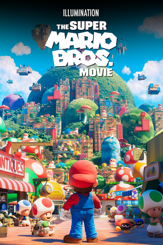 The Super Mario Bros. Movie 2023 Poster 24x36 Animated Adventure Family Video - PosterFire.com