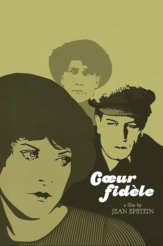 Cœur Fidèle 1923 Poster 24x36 - French Silent Film, Classic Romance - PosterFire.com