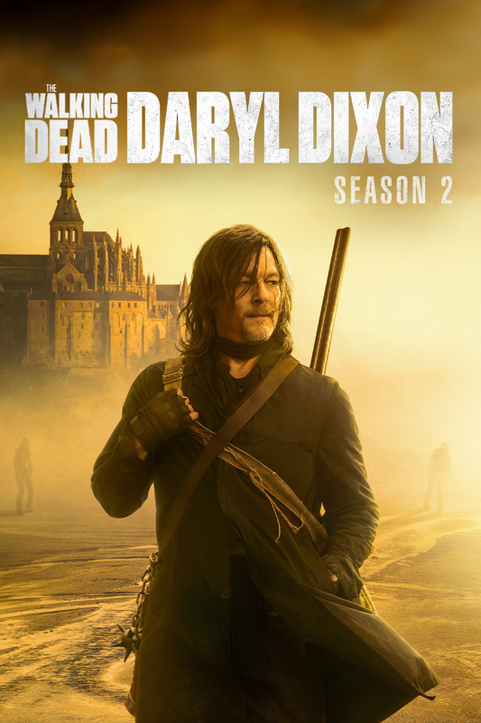 The Walking Dead: Daryl Dixon Season 2 24x36 Poster Post-Apocalyptic Drama - PosterFire.com