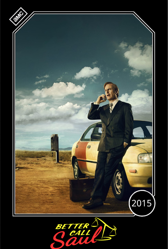 Better Call Saul (2015) Poster 24x36 - Iconic TV Series, Classic Design, Rare Ar