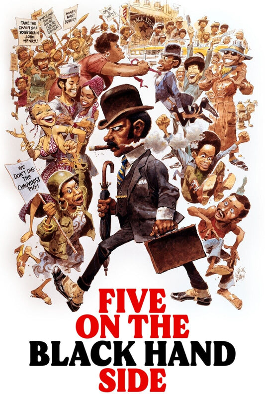 Five on the Black Hand Side (1973) Poster 24x36 - Classic Comedy-Drama Film - PosterFire.com