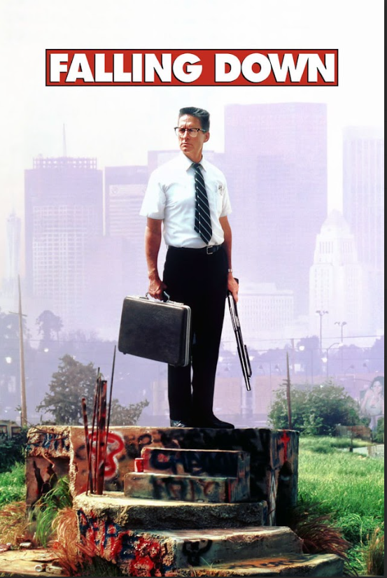 Falling Down 1993 Movie Poster 24x36 - Michael Douglas Action Drama Urban Breakd - PosterFire.com