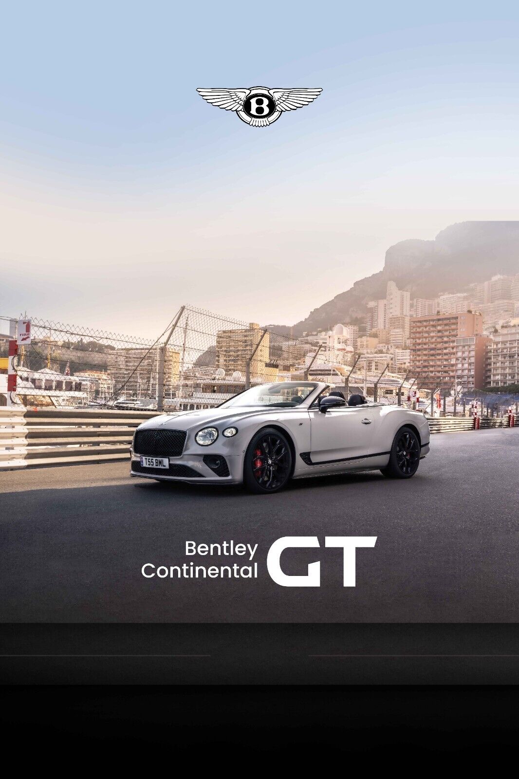 Bentley Continental GT 24X36 Poster Luxury Inspirational Rolls Royce British GTO