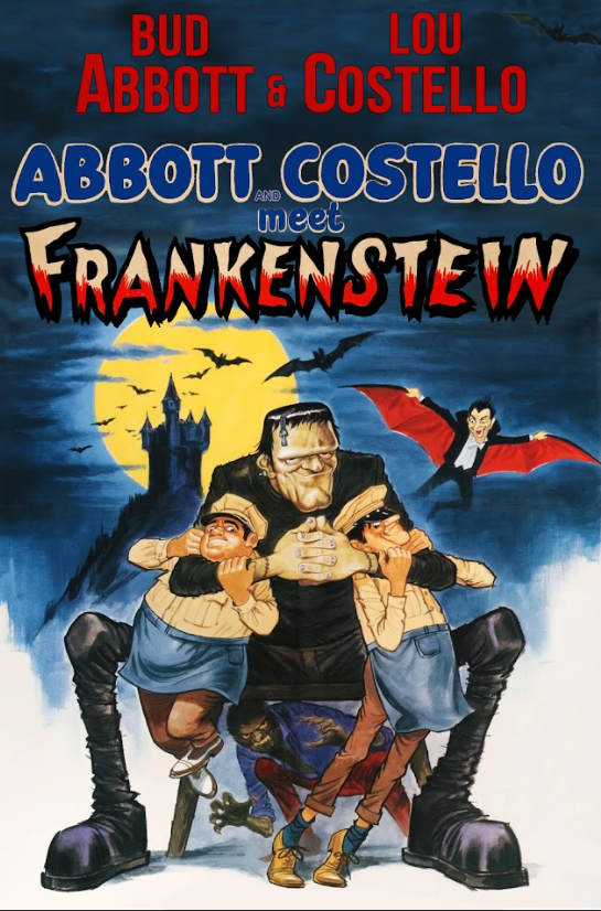 Bud Abbott and Lou Costello Meet Frankenstein (1948) Poster 24x36 – Classic - PosterFire.com