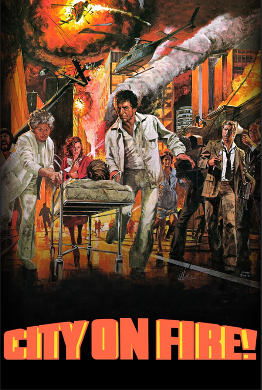 City on Fire 1979 Poster 24x36 - Hong Kong Action, Classic Thriller, Crime Drama - PosterFire.com