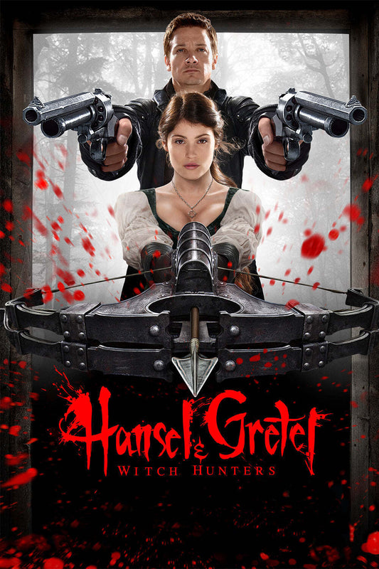 Hansel & Gretel - Witch Hunters 2013 Poster 24x36 - Action Fantasy Horror