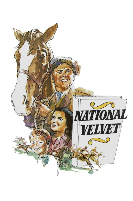 National Velvet 1945 Movie Poster 24x36 - Family Drama, Elizabeth Taylor, Horse - PosterFire.com