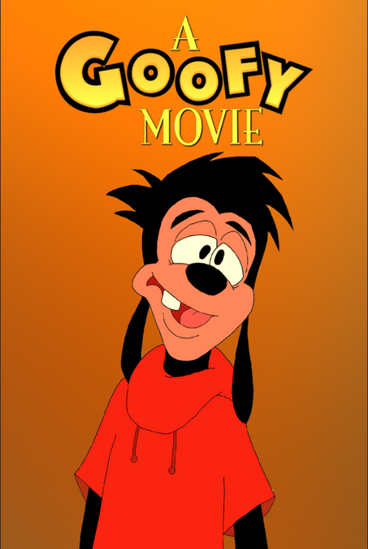 A Goofy Movie (1995) 24x36 Poster - Disney Animation, Family Adventure Classic