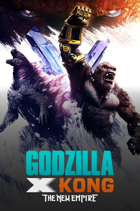 Godzilla x Kong: The New Empire 2024 Movie Poster 24x36 - Monsterverse, Epic - PosterFire.com