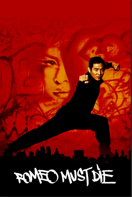 Romeo Must Die 2000 Poster 24x36 - Jet Li Action - Aaliyah Thriller