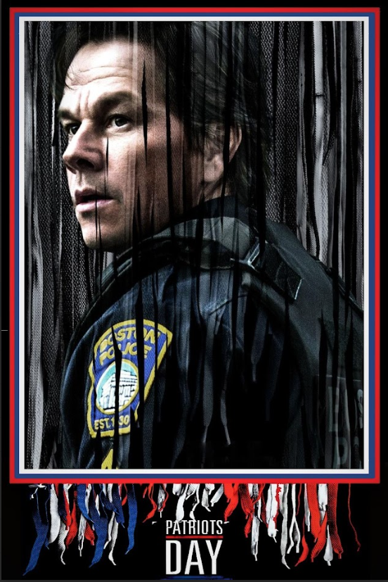 Patriots Day 2016 Poster 24x36 - Mark Wahlberg Boston Marathon Bombing Drama Art - PosterFire.com