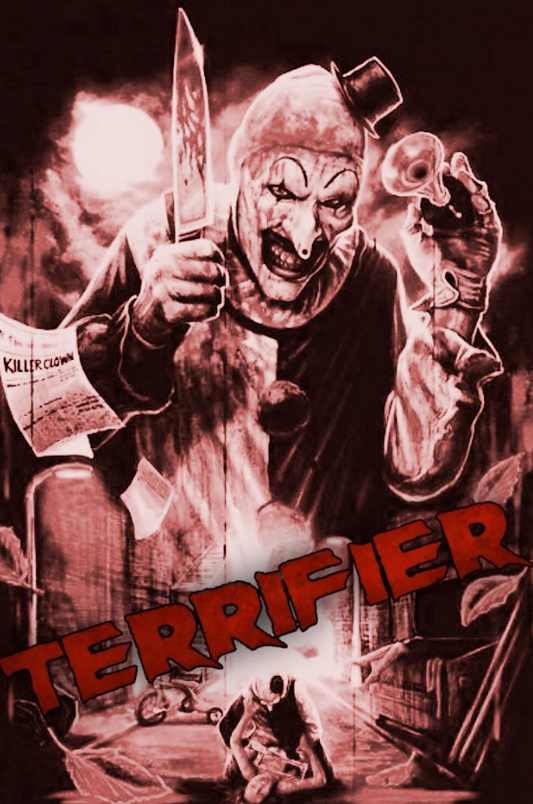 Terrifier 2018 Movie Poster 24x36 Horror Slasher Art the Clown Cult Classic