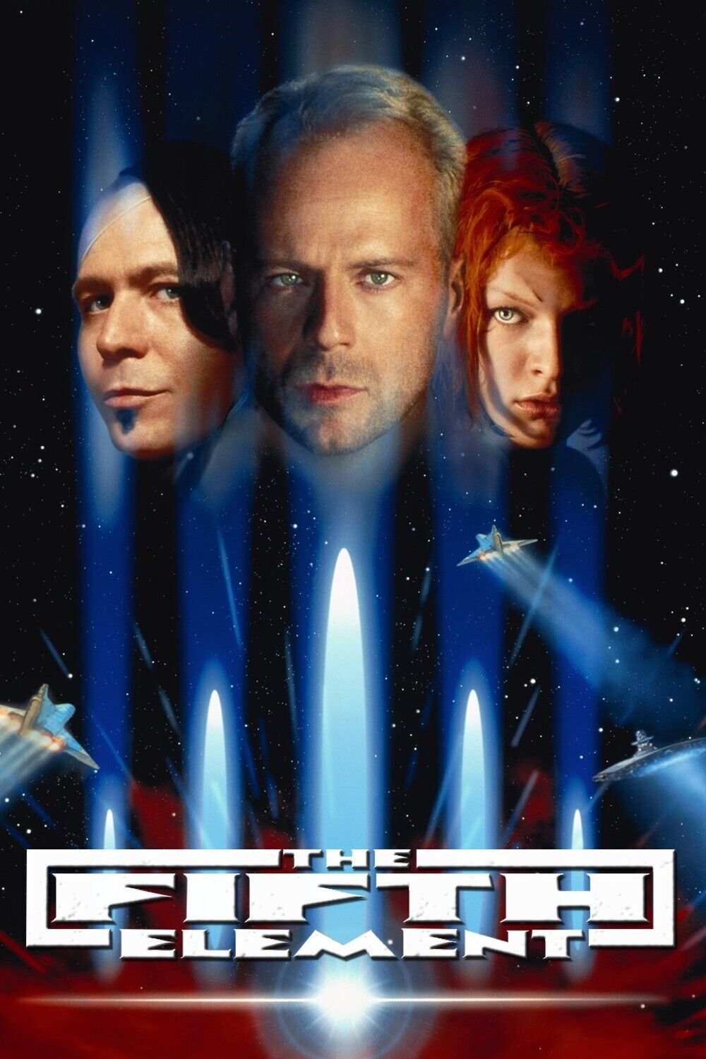 The Fifth Element 1997 Movie Poster 24x36 Bruce Willis Sci-Fi Action Classic - PosterFire.com