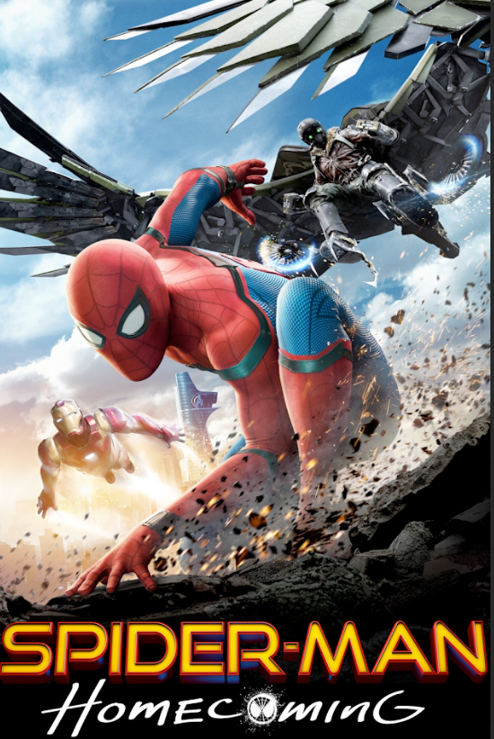 Spider-Man: Homecoming 2017 Movie Poster 24x36 Superhero Action Adventure Marvel - PosterFire.com