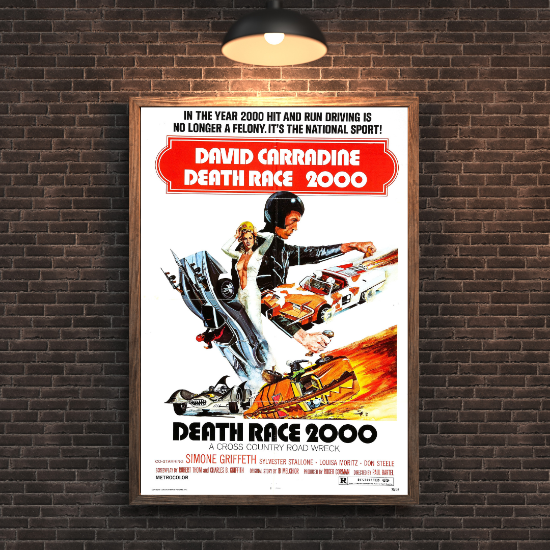 Race Against Death Death Race 2000 Movie Poster - Free Shipping