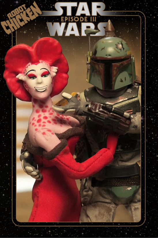 Robot Chicken: Star Wars Episode III 2010 Movie Poster 24x36 - Hilarious Stop