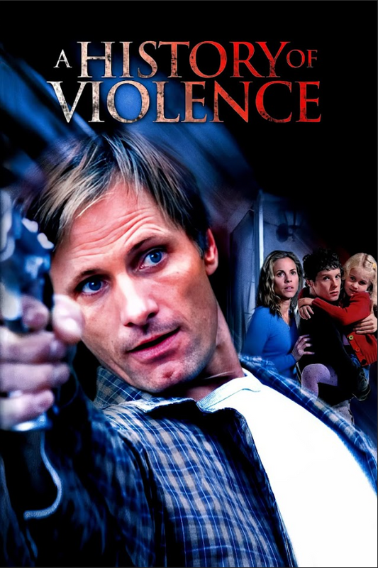 A History of Violence (2005) 24x36 Movie Poster - Viggo Mortensen, Crime Thrille