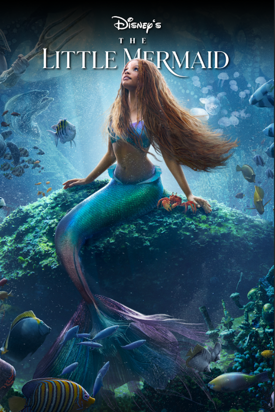 The Little Mermaid (2023) Poster 24x36 Live-Action Reimagining with Halle Bailey - PosterFire.com